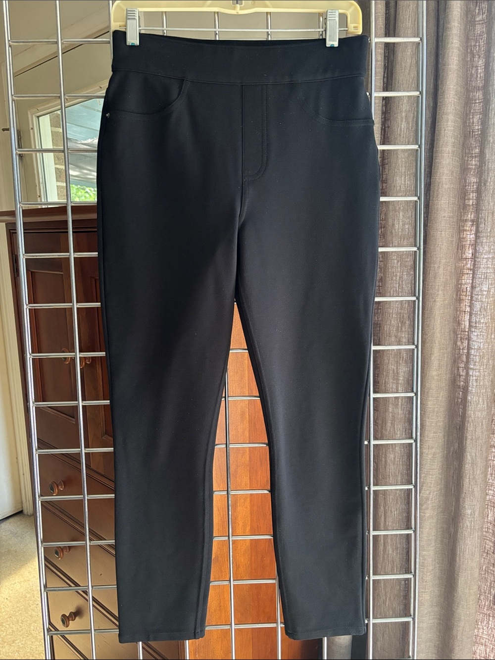 Spanx Black Slim Ankle Pants - Size M